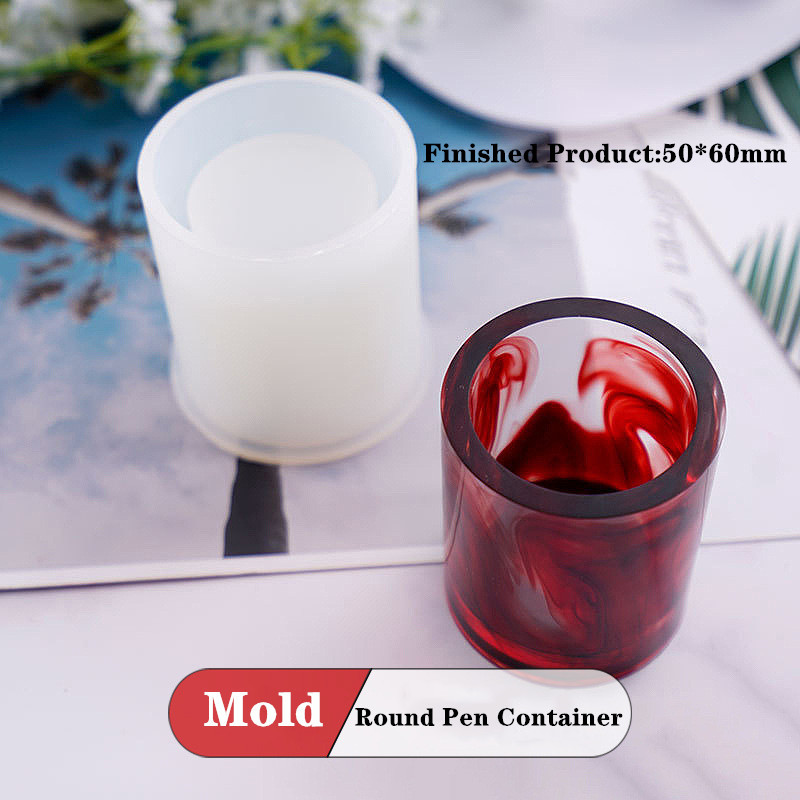 DIY Round Pen Container Ashtra - Resin Art Equipment recension och pris